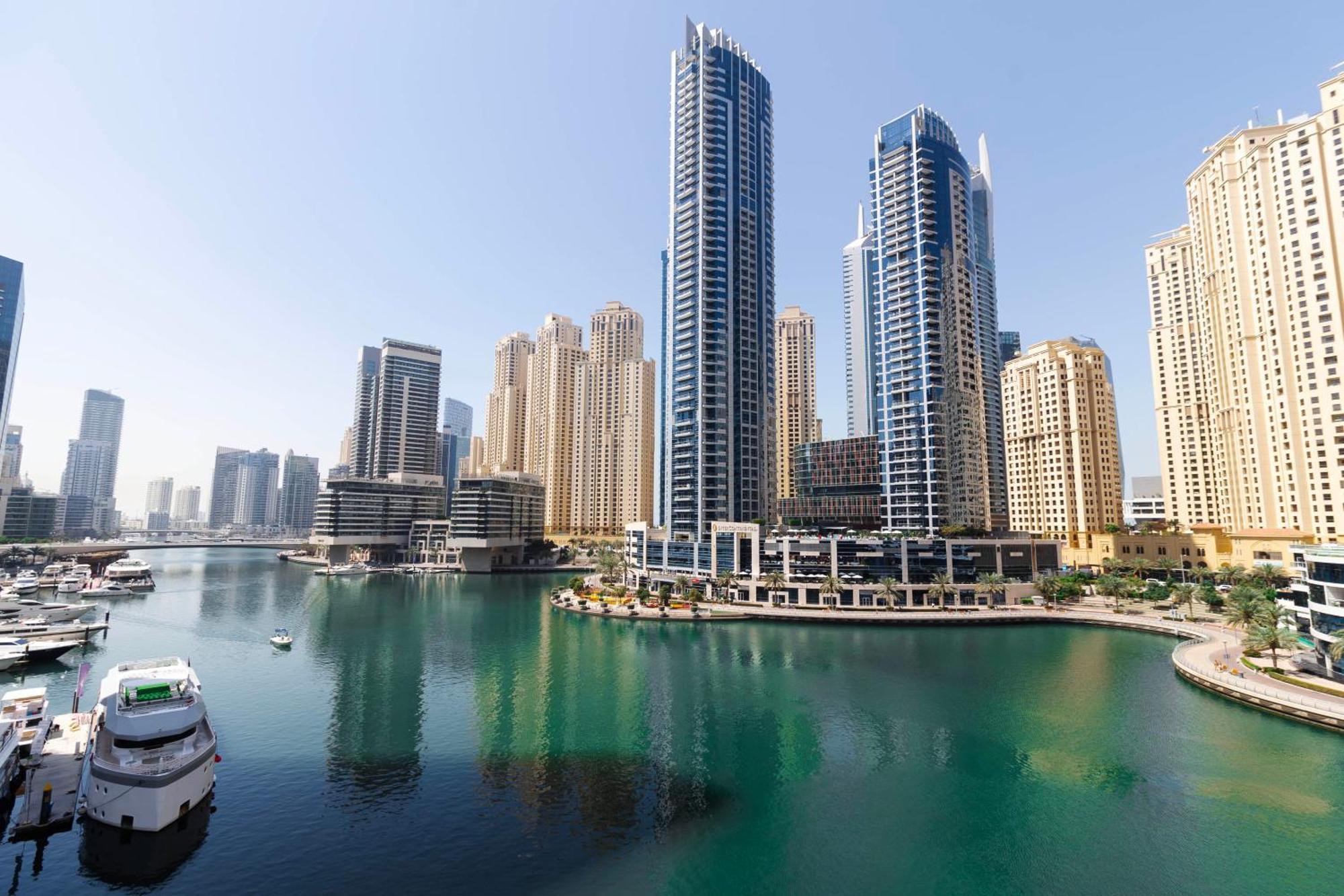 Апартаменты Relaxing 2Br Haven In Dubai Marina Perfect Location & Amenities Экстерьер фото